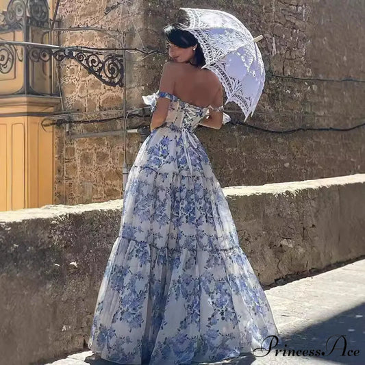 Sleeveless Seductive Plunging V-neck Prom Gown promdress-250223