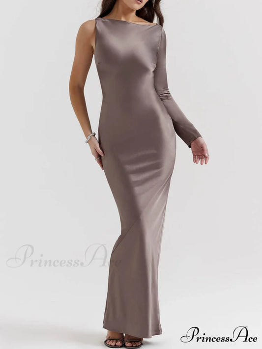 Smoke One Stylish Sleeve Maxi Dress