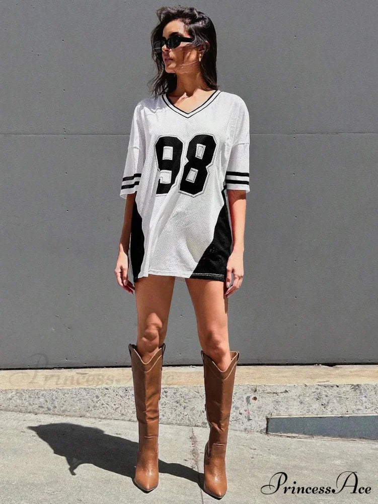 Soccer Baggy Athletic T-shirt t-shirt-250223