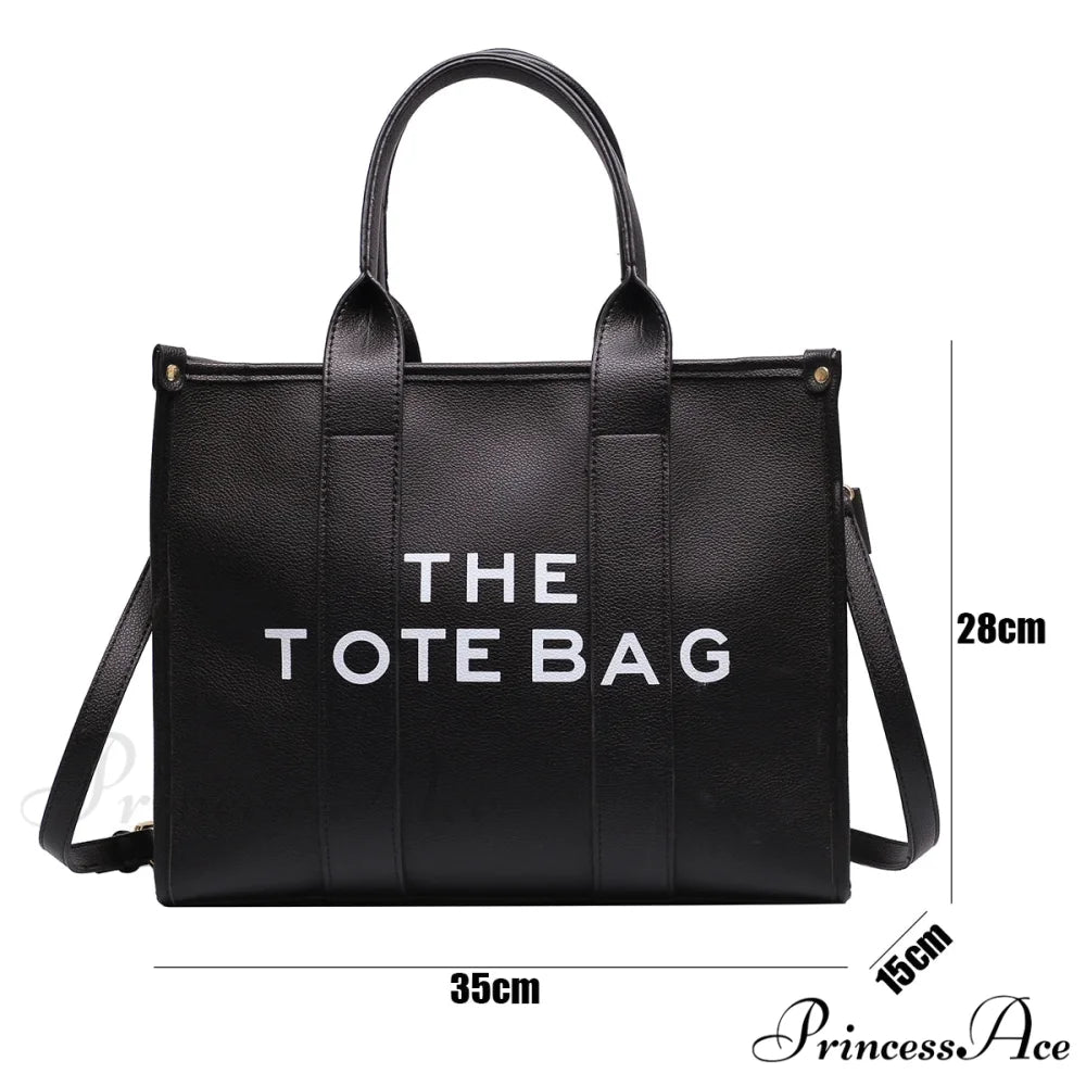 Soft PU Leather Tote Shoulder Handbag handbag-250126