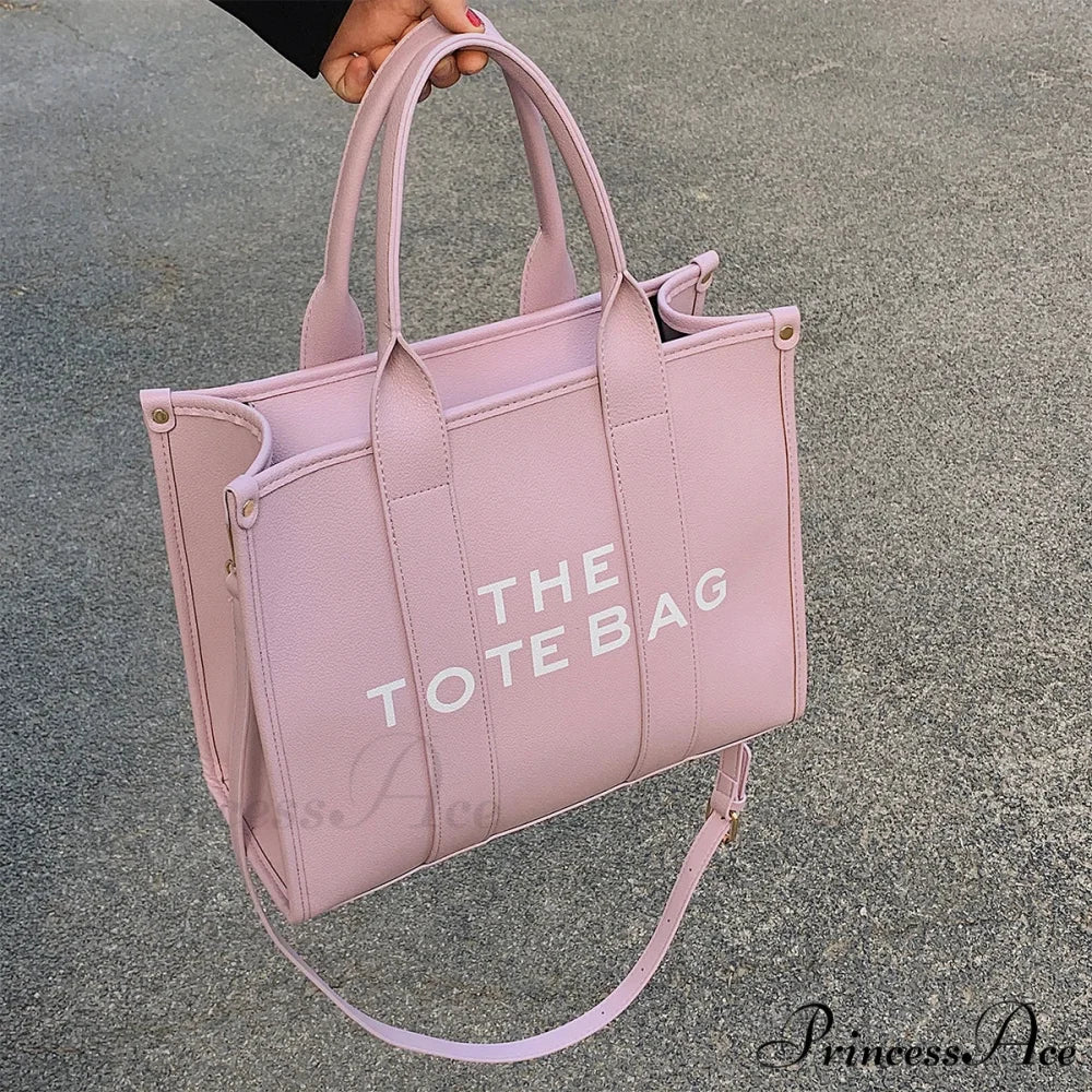 Soft PU Leather Tote Shoulder Handbag handbag-250126