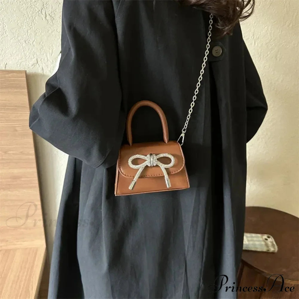 Solid Color Small PU Crossbody crossbody-250126