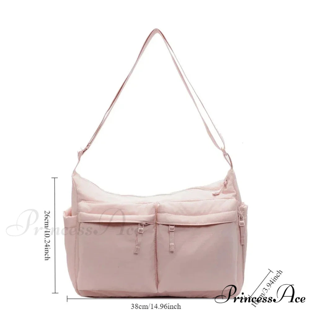 Spacious Capacity Nylon Water-Resistant Labor Crossbody crossbody-250126