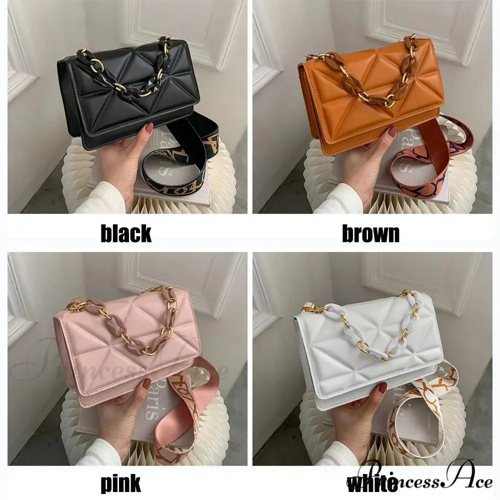 Spacious Capacity Synthetic Leather Informal Crossbody crossbody-250126