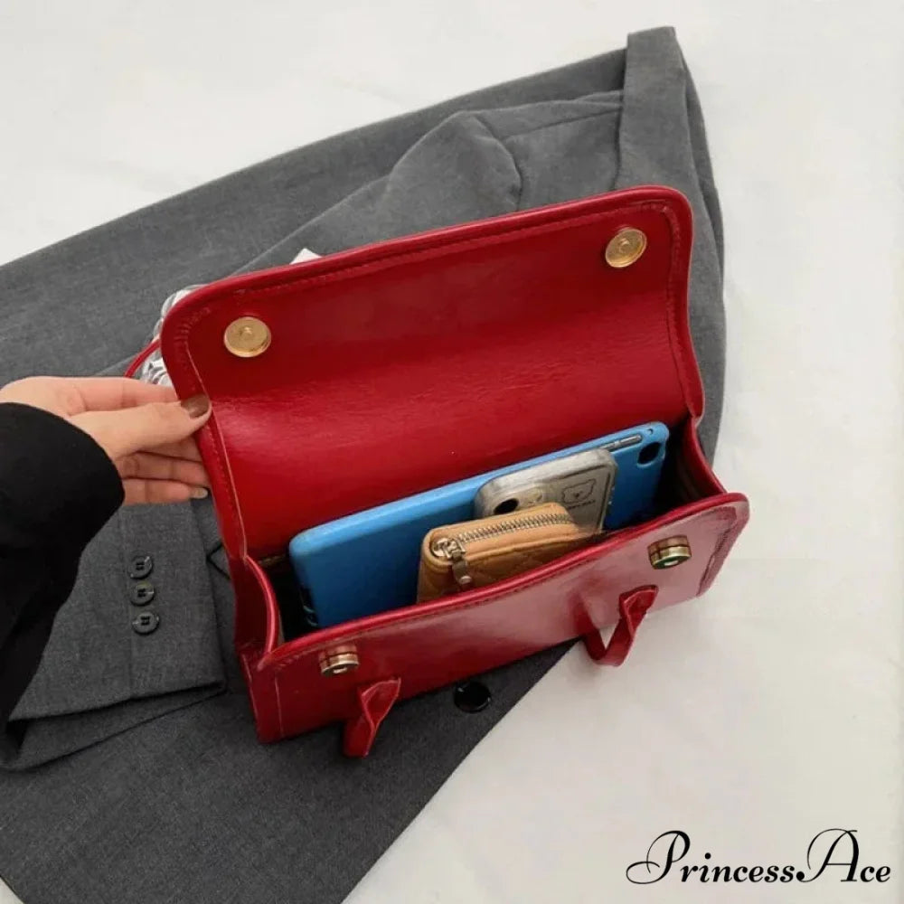 Spacious Winter Armpit Shoulder Bag shoulder-250126