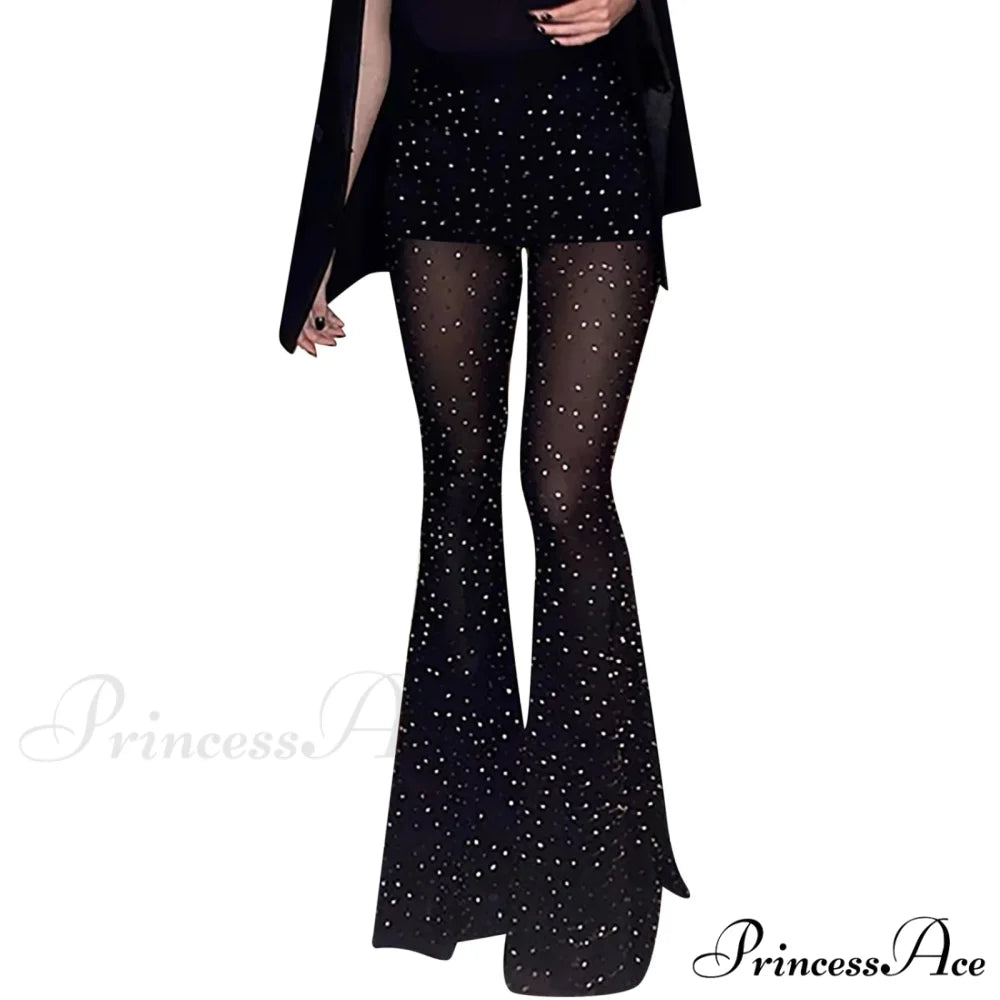 Sparkling Bootcut Urban Pants pants-241228