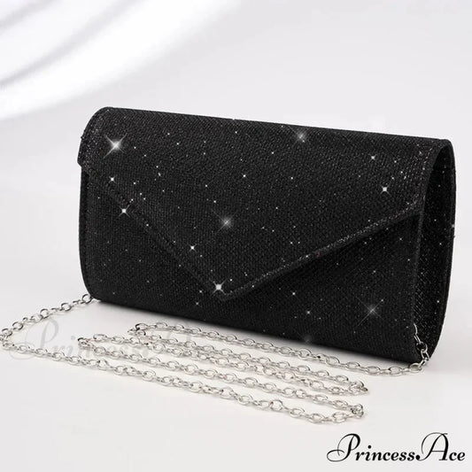 Sparkling Envelope Evening Clutch Women’s Day Wedding Party Crossbody Bag clutchbag-250126