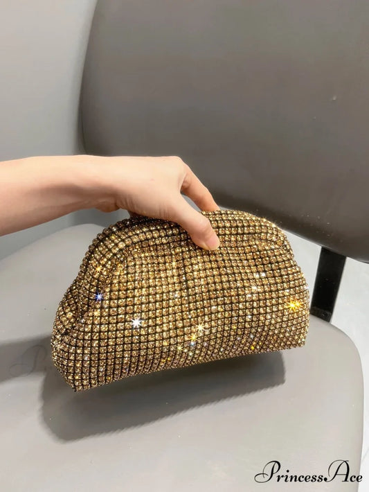 Sparkling Gems Designer Clutch Night Bag clutchbag-250126