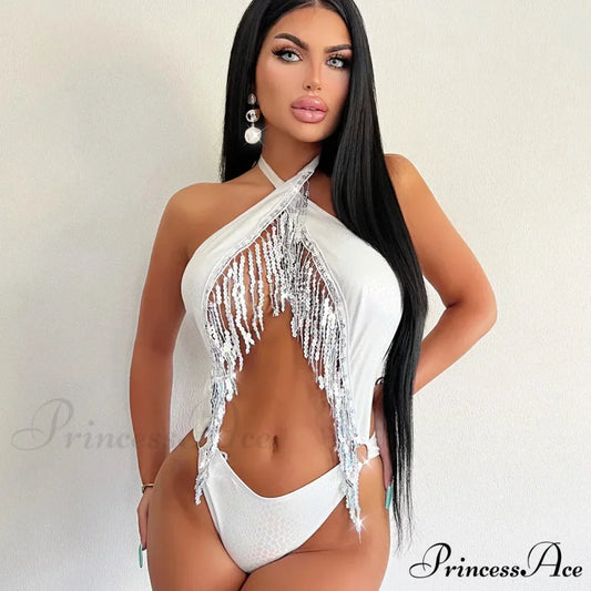 Sparkling Reptile One Piece Swimsuit onepiece-250223