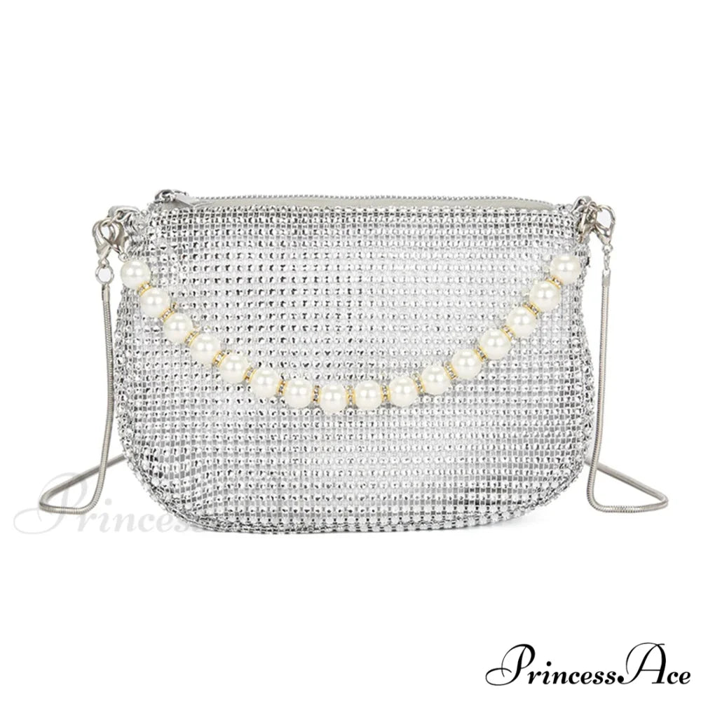 Sparkling Rhinestone Dainty Shoulder Bag Celebration Purse handbag-250126
