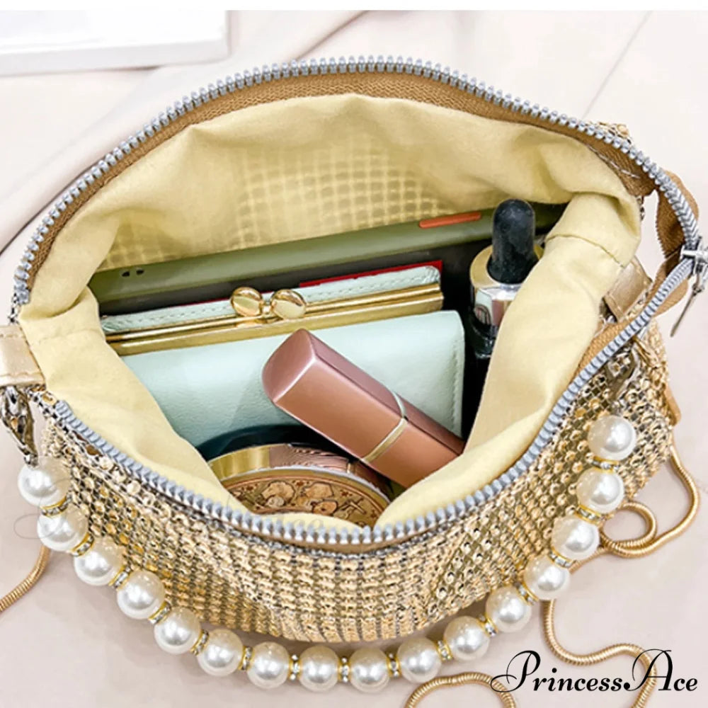 Sparkling Rhinestone Dainty Shoulder Bag Celebration Purse handbag-250126