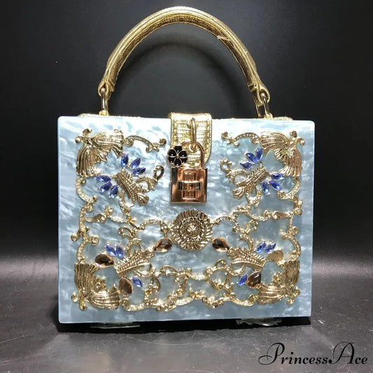 Sparkling Sequined Heart Evening Clutch Purse color same picture clutchbag-250126