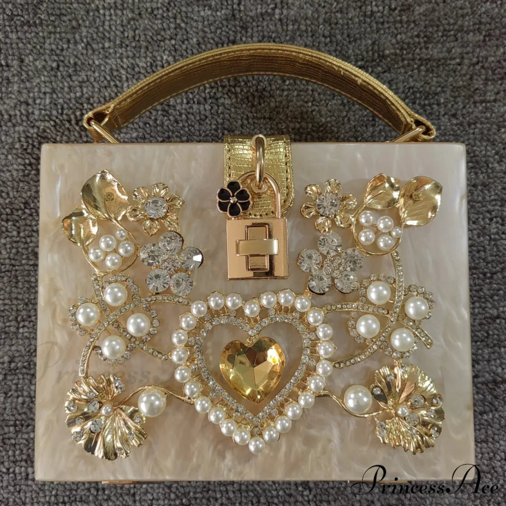 Sparkling Sequined Heart Evening Clutch Purse color same picture11 clutchbag-250126