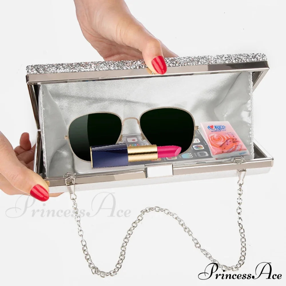 Sparkling Wedding Clutch Evening Celebration Bag clutchbag-250126