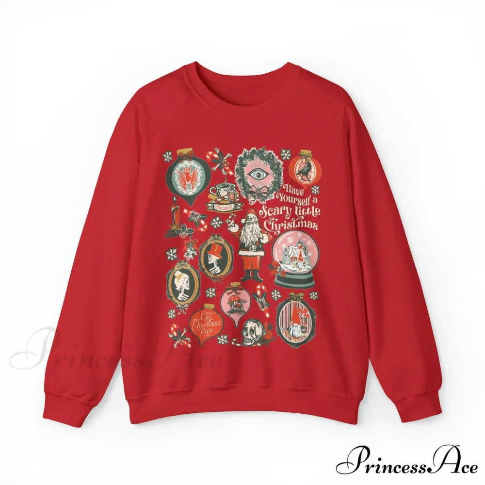 Spooky Halloween Hoodie - Scary Christmas Edition Christmas Hoodies-L