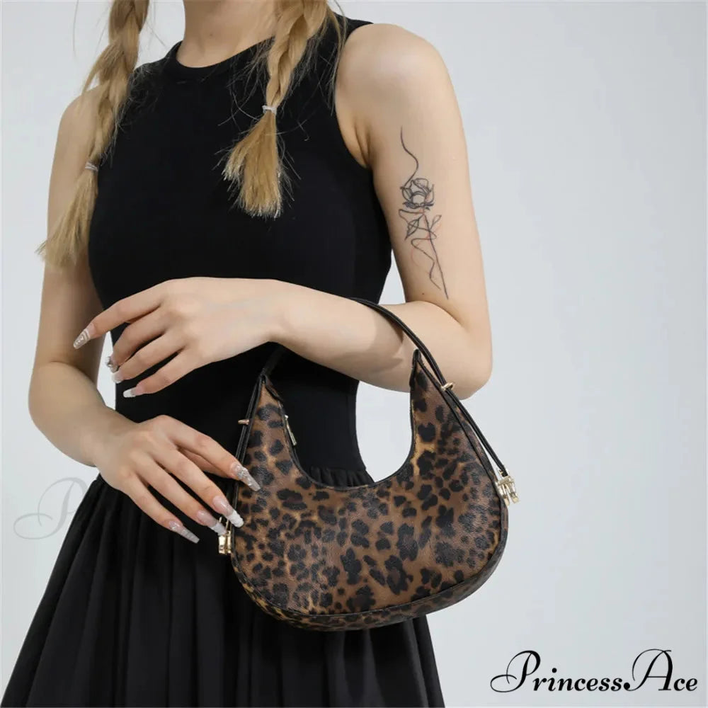 Spotted Patterns Armpit Shoulder Bag for Women shoulder-250126