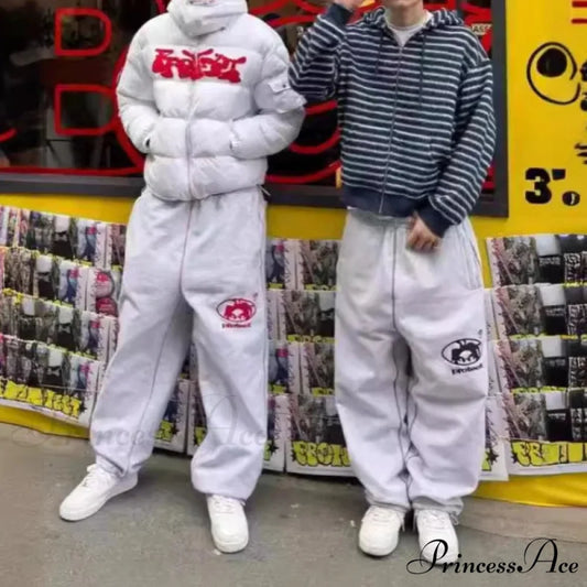 Stitched Turn of the Century Retro Trousers pants-241228