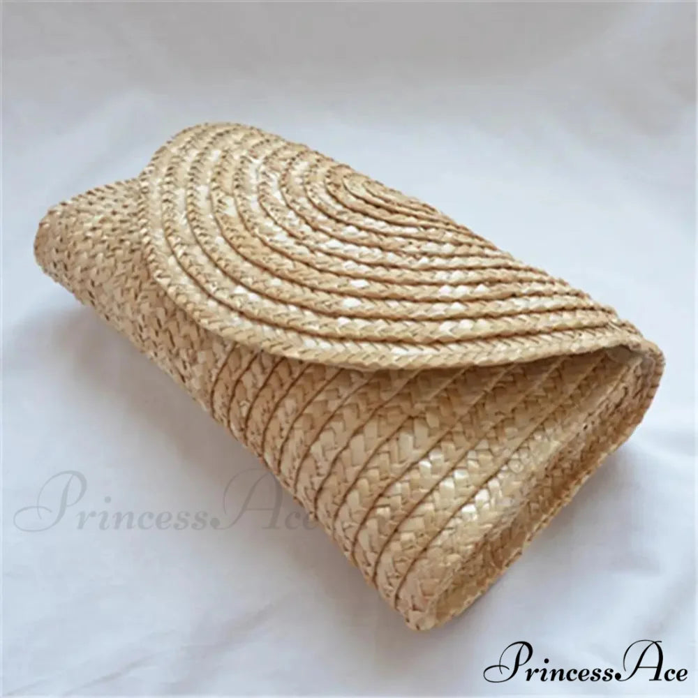 Straw Woven Summer Purse Clutch CHINA wristlet-250126