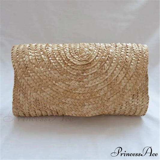 Straw Woven Summer Purse Clutch CHINA wristlet-250126