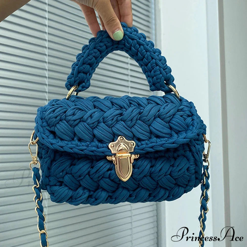 String Knitting Creator Chains Crossbody Purse handbag-250126