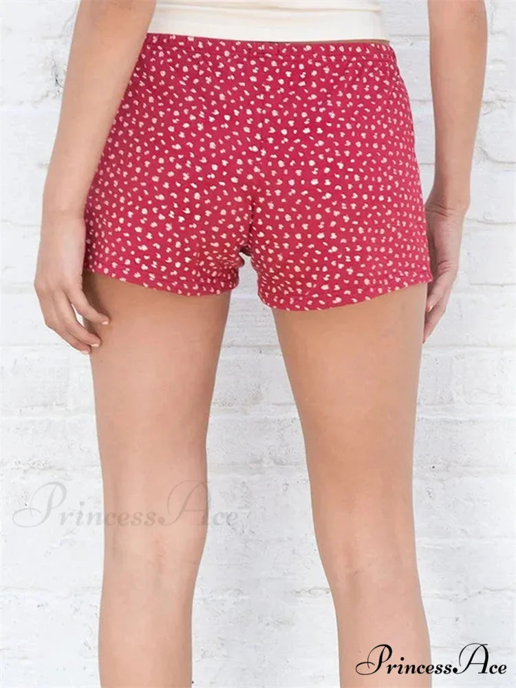 Striped Blooming Button Celebration Short short-250223