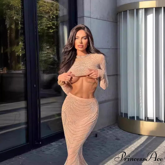 Stylish Elegant Strapless Prom Gown promdress-250223