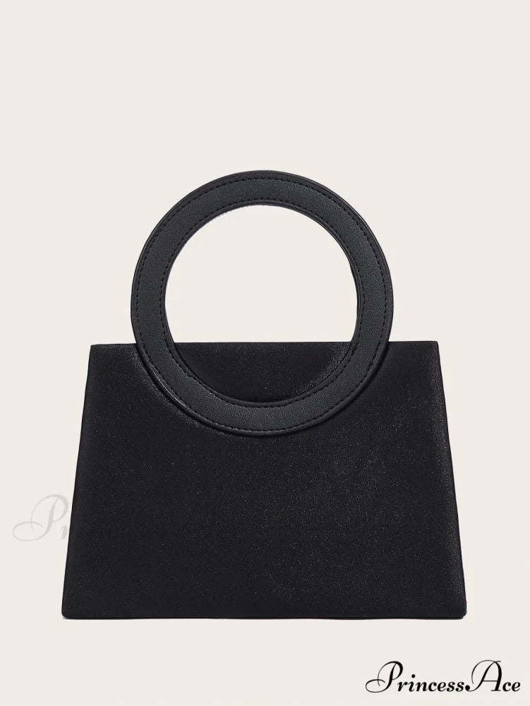 Stylish Opulent Deluxe Clutch Evening Party Banquet Shoulder Bag BLACK clutchbag-250126