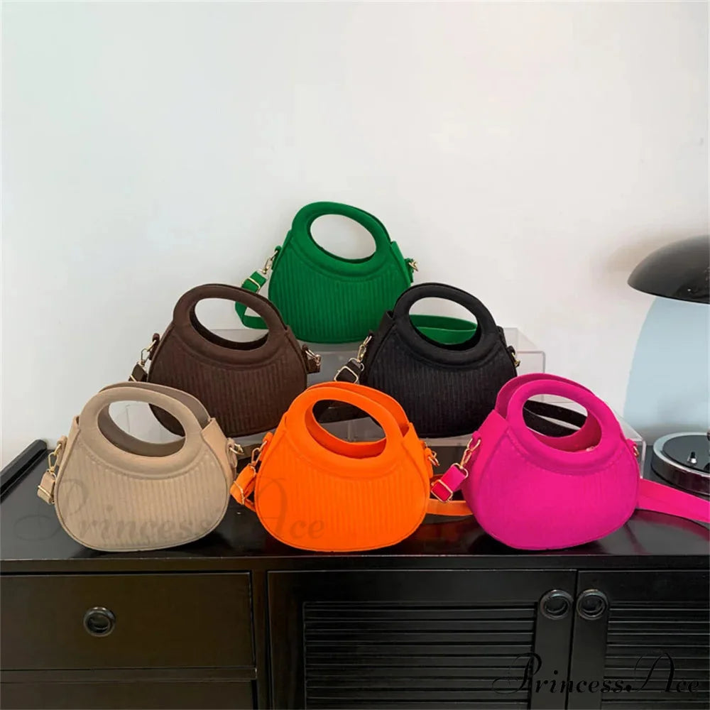 Sweet Color Top-Handle Crossbody Informal Women’s Purse handbag-250126