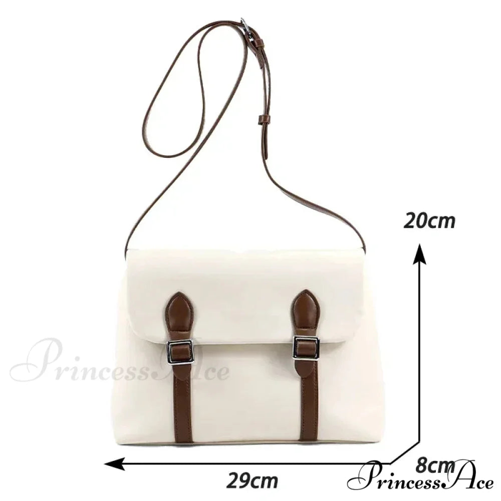 Synthetic Leather High-End Designer Shoulder Bag shoulder-250126