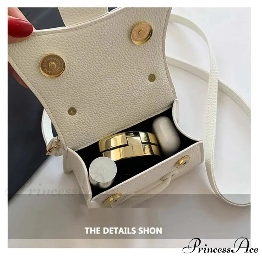Synthetic Leather Small Crossbody Bag Designer Women’s Purse handbag-250126