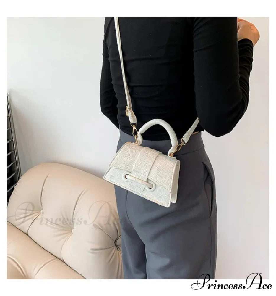 Synthetic Leather Small Crossbody Bag Designer Women’s Purse handbag-250126
