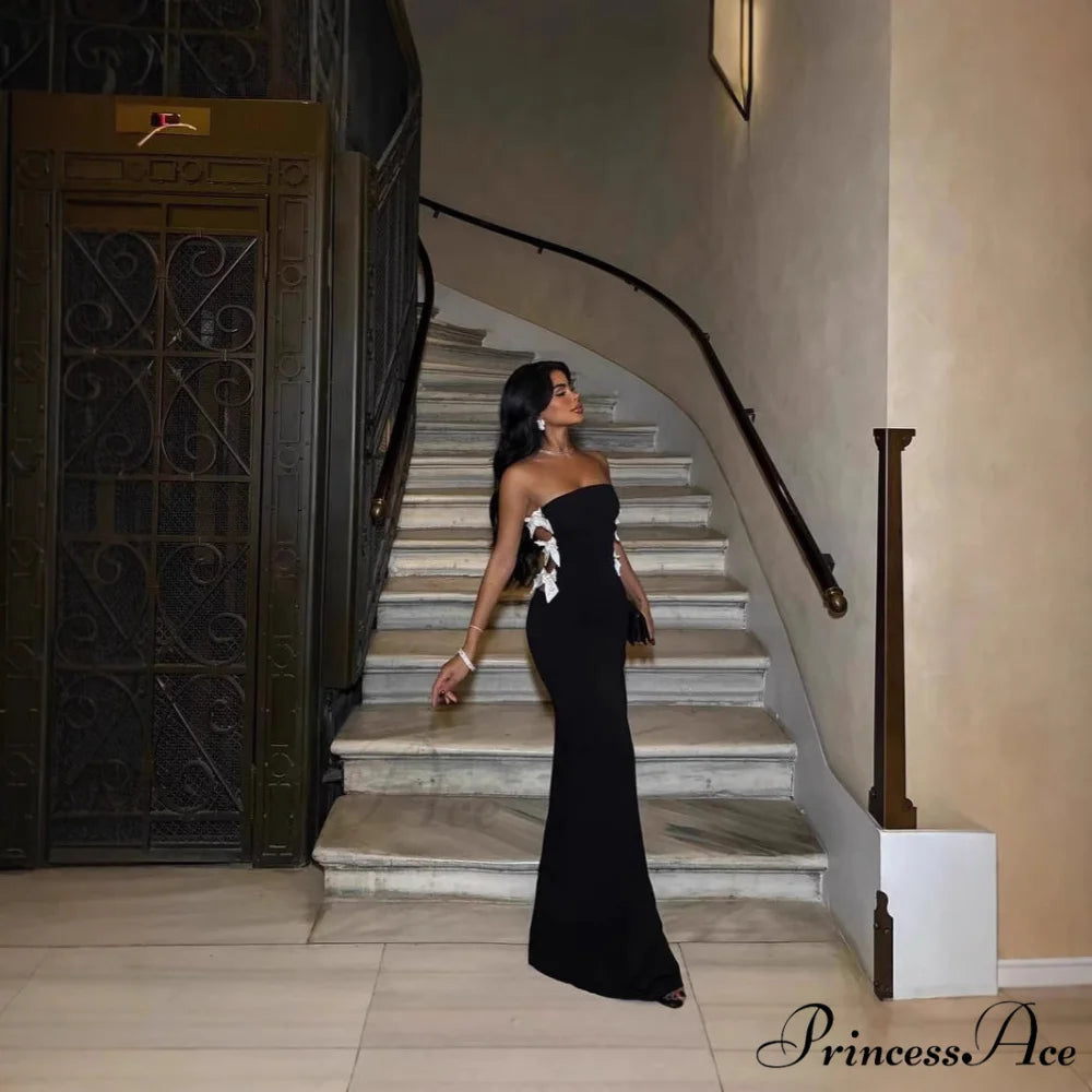 Tall Separation Sparkling Extended Gown Formal Gown promdress-250223