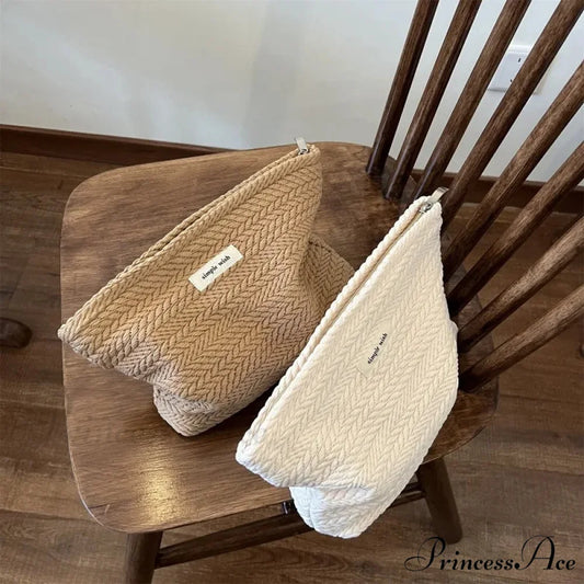 Tan Espresso Cosmetics Pouch Wristlet wristlet-250126