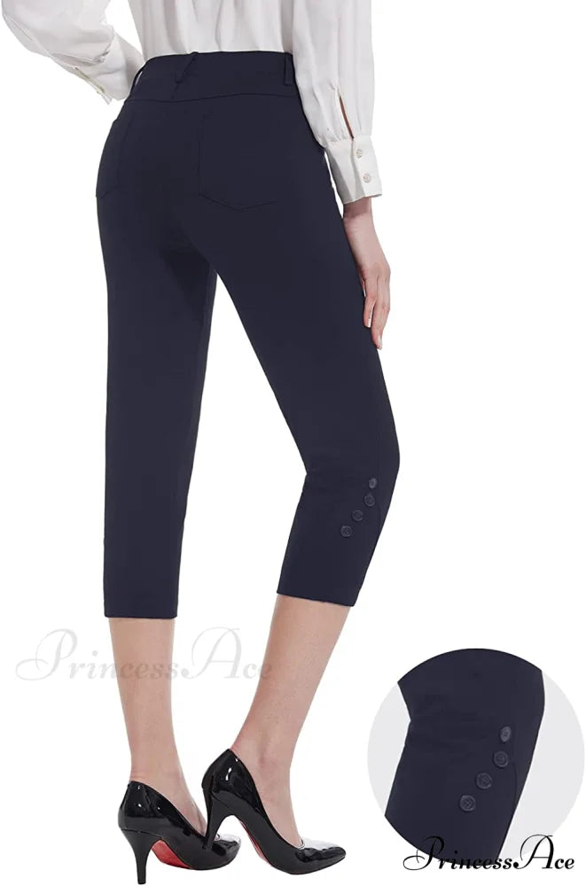 Tapata Capri for Women Crop Dress Pants Business Capris