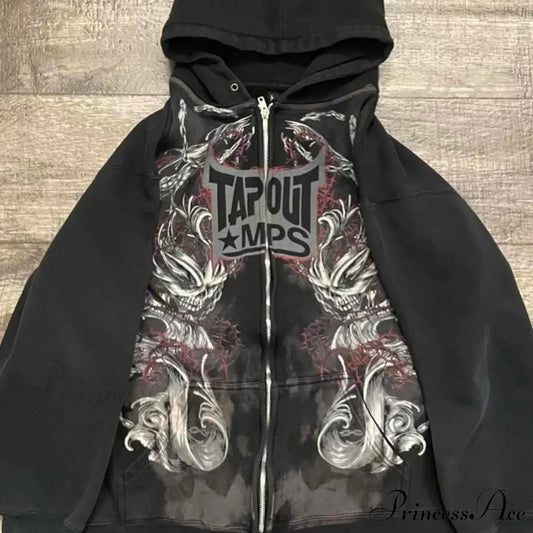 Tapout Illustrative Enormous Hoodie black 1 / S hoodies-241228