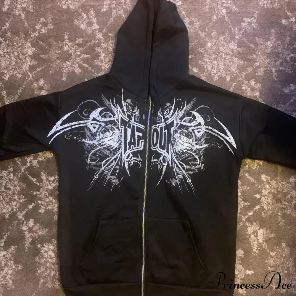 Tapout Illustrative Enormous Hoodie black 2 / S hoodies-241228