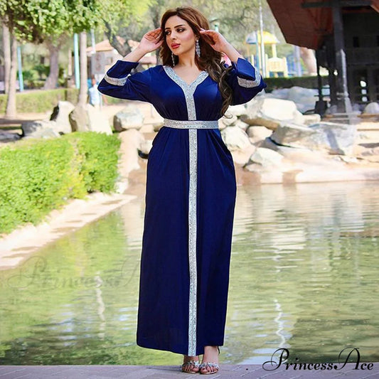 V Neck Long Sleeve Dresses