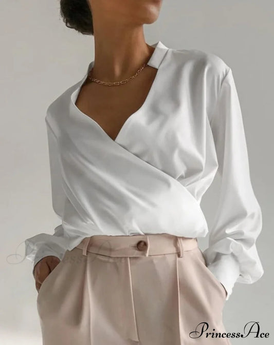 V-NECK SHIRT - TIARA