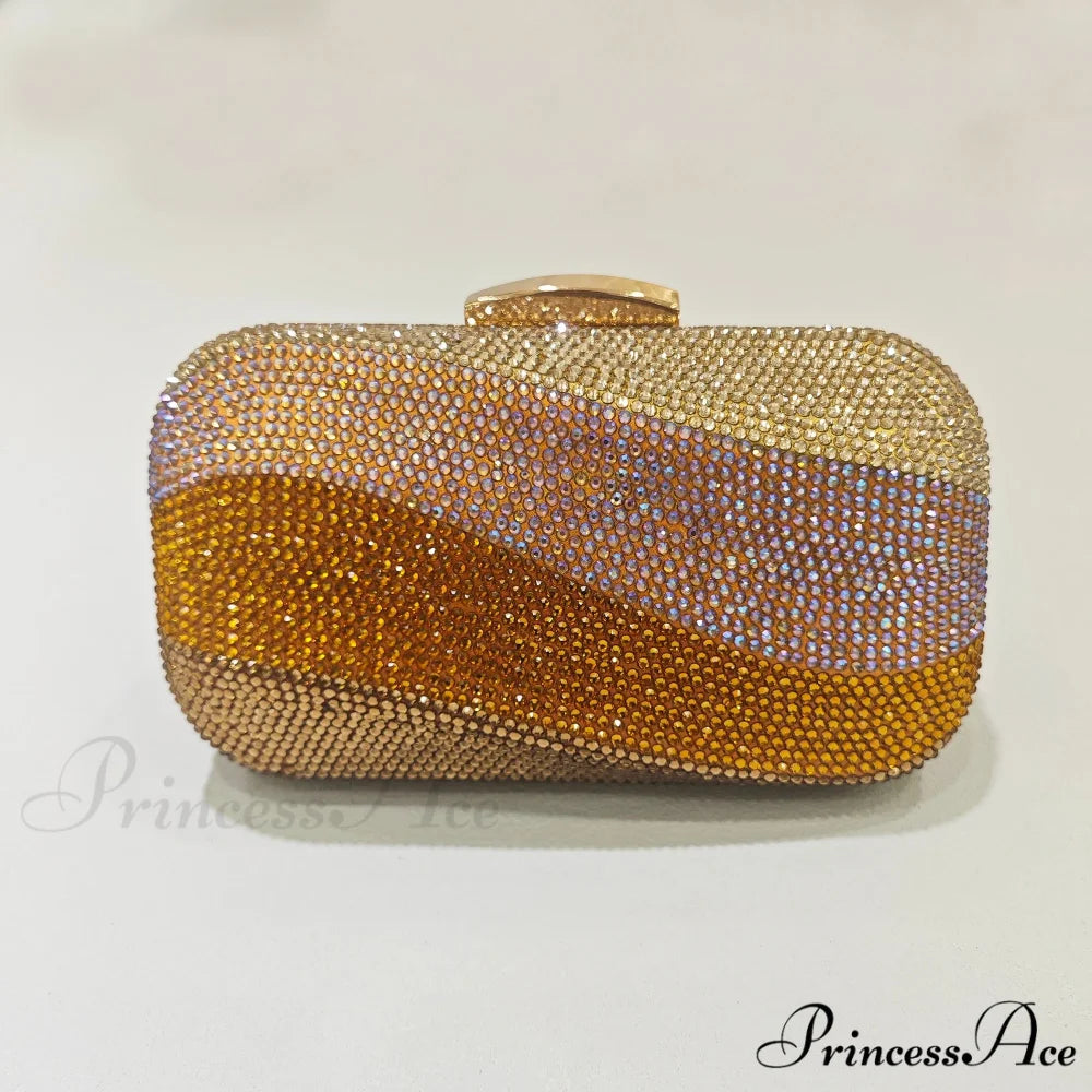 Various Shade Diamond Marriage Crystal Wristlet show as picture1 wristlet-250126