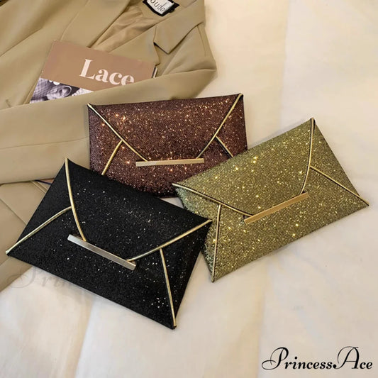 Vintage Sparkling Celebration Purse Wristlet Black wristlet-250126