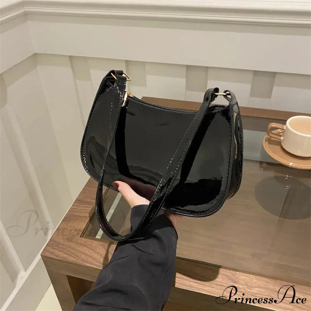 Vivid Color Solid Square Shoulder Bag shoulder-250126