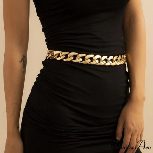 Waist Chain - Cuban Metal