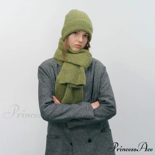 Warm Cozy Stylish Comfortable Trendy Elegant Modern Polka Dot Scarf White