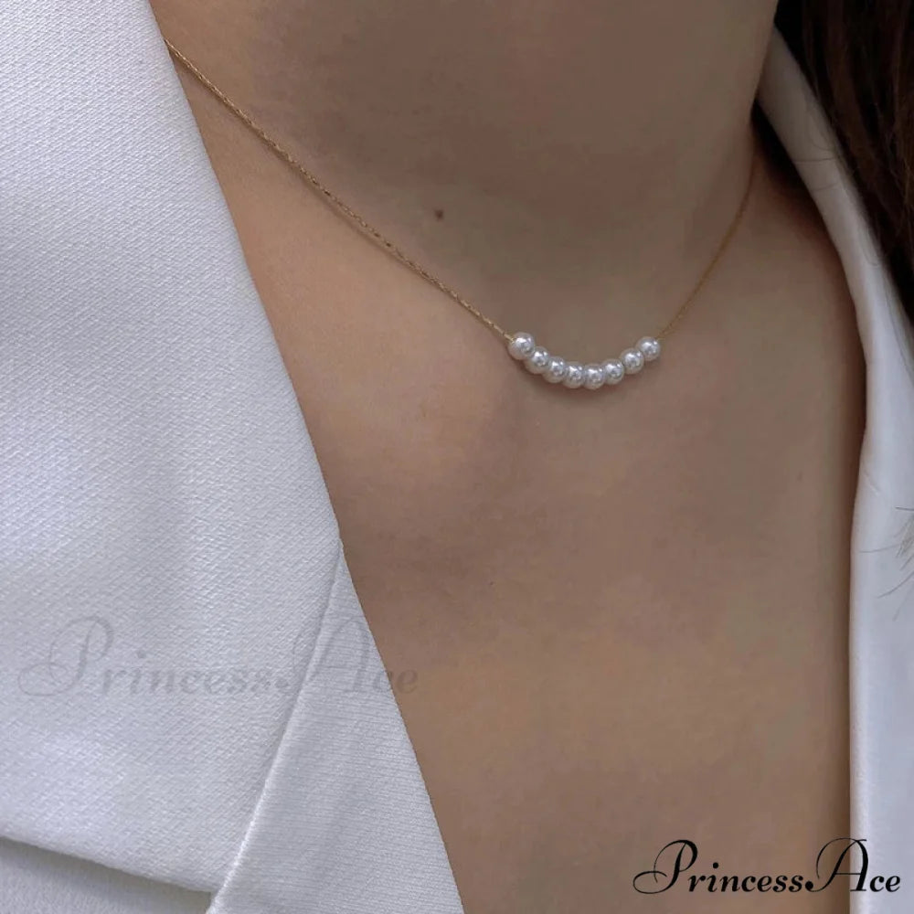 Water Pearl Choker Necklace