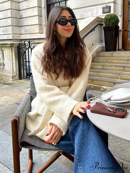 White Woolen Mix Short Coat coats-241228