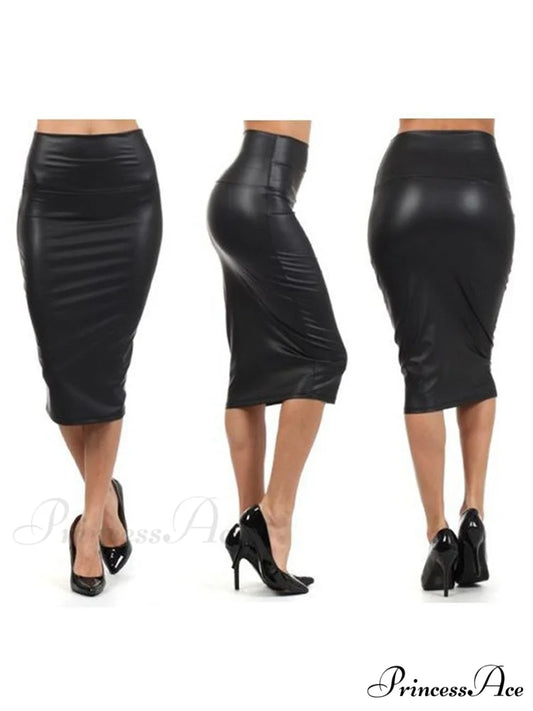 Women New Fashion Back Split Sexy Skirt