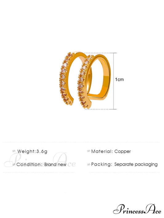 Women No Piercing Fake Cartilage Earring