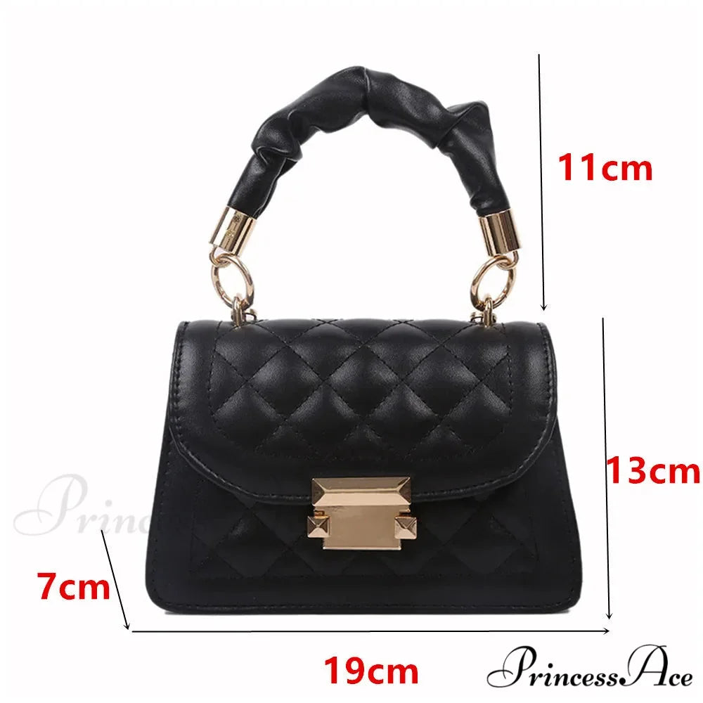 Women Synthetic Leather Designer Crossbody Chain Purse handbag-250126