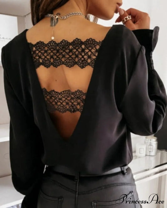 WOMEN’S CHELSEA BLOUSE black / S