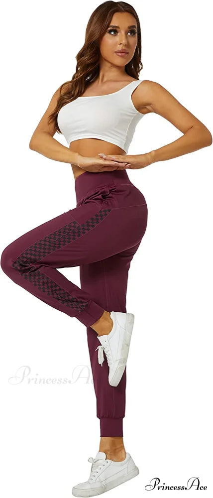 Women’s Joggers with Pockets High Waisted Athletic Sports Pants
